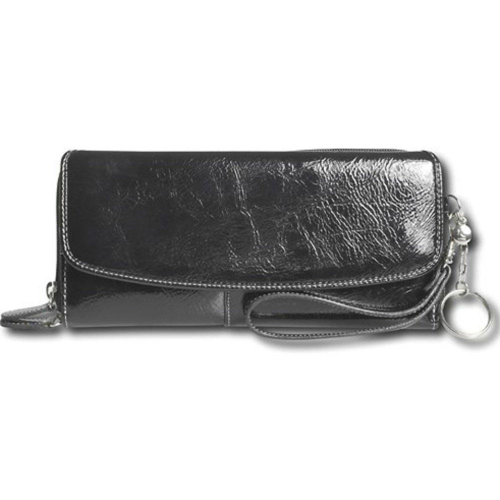NWT Liz Claiborne Patent Wristlet Wallet